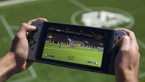 FIFA 18 Nintendo Switch Handheld Mode